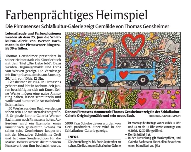 Farbenprächtiges Heimspiel